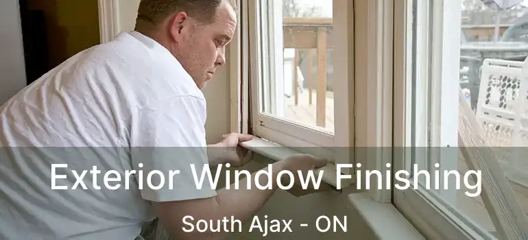  Exterior Window Finishing South Ajax - ON