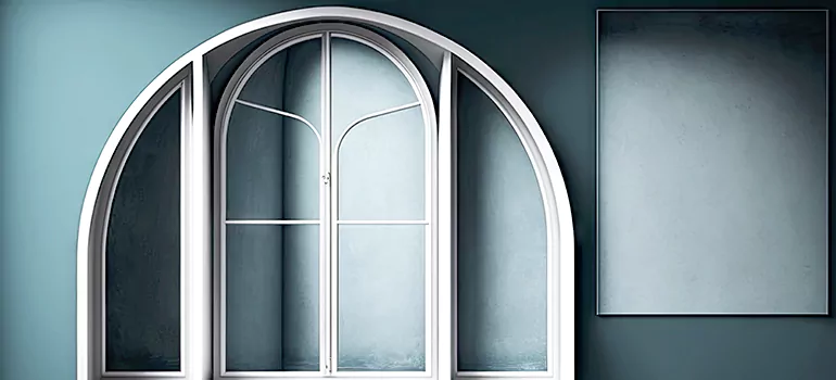 Quarter Arch Window Customization in Ajax, Ontario