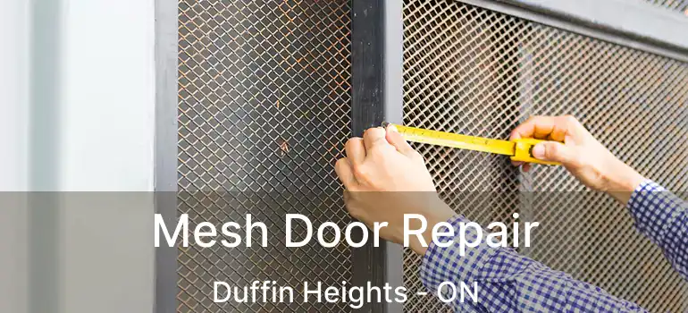 Mesh Door Repair Duffin Heights - ON