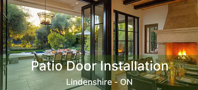  Patio Door Installation Lindenshire - ON