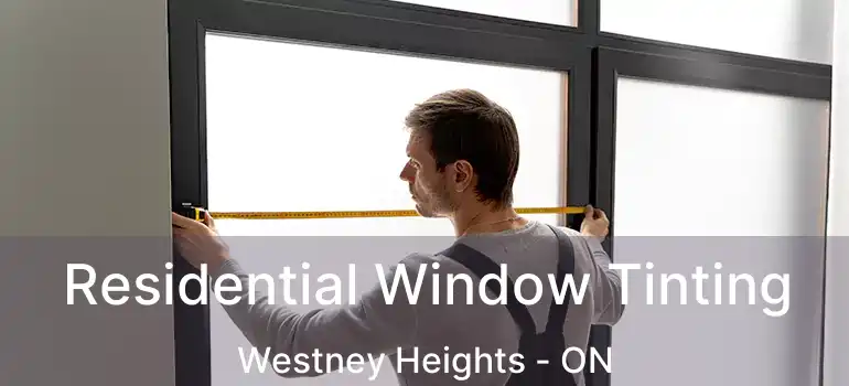  Residential Window Tinting Westney Heights - ON