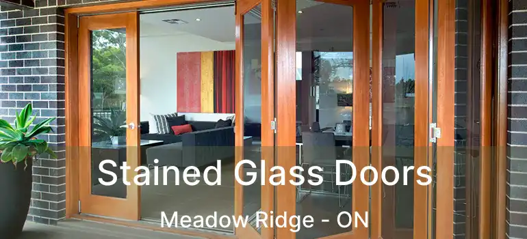  Stained Glass Doors Meadow Ridge - ON