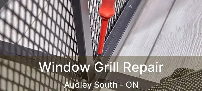  Window Grill Repair Audley South - ON