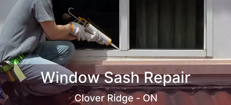  Window Sash Repair Clover Ridge - ON