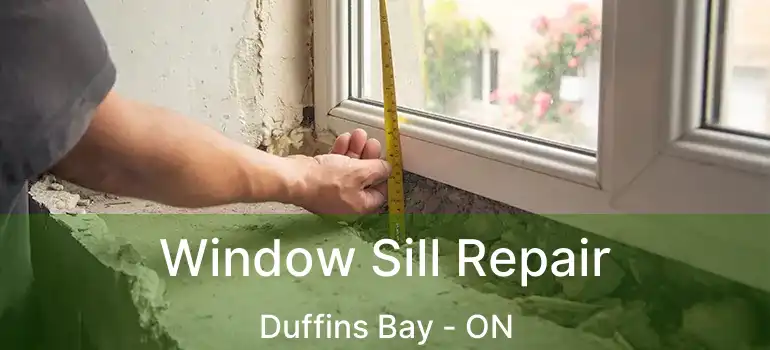 Window Sill Repair Duffins Bay - ON